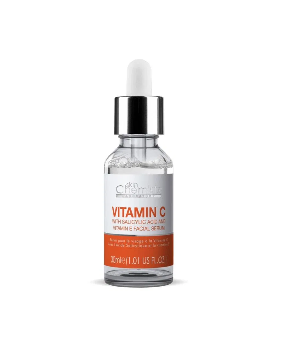 Сыворотка Skinchemists — Антивозрастная для лица с витамином С и салициловой кислотой, , белый, 30 мл