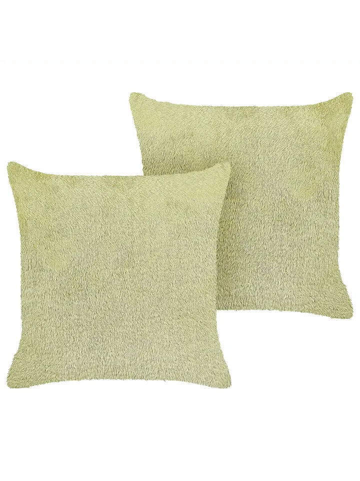 

Декоративная подушка Beliani 2er Set Deko PILEA, зеленый