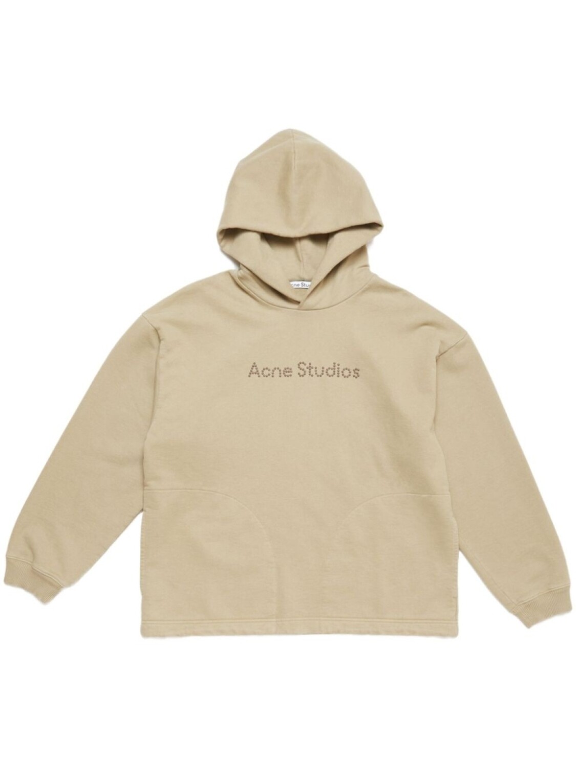 

Толстовка с капюшоном и логотипом Acne Studios, нейтральный