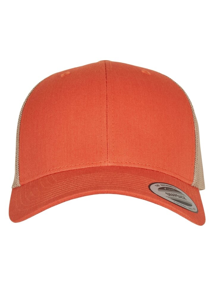 

Бейсболка Flexfit Trucker, цвет rustic orange/khaki