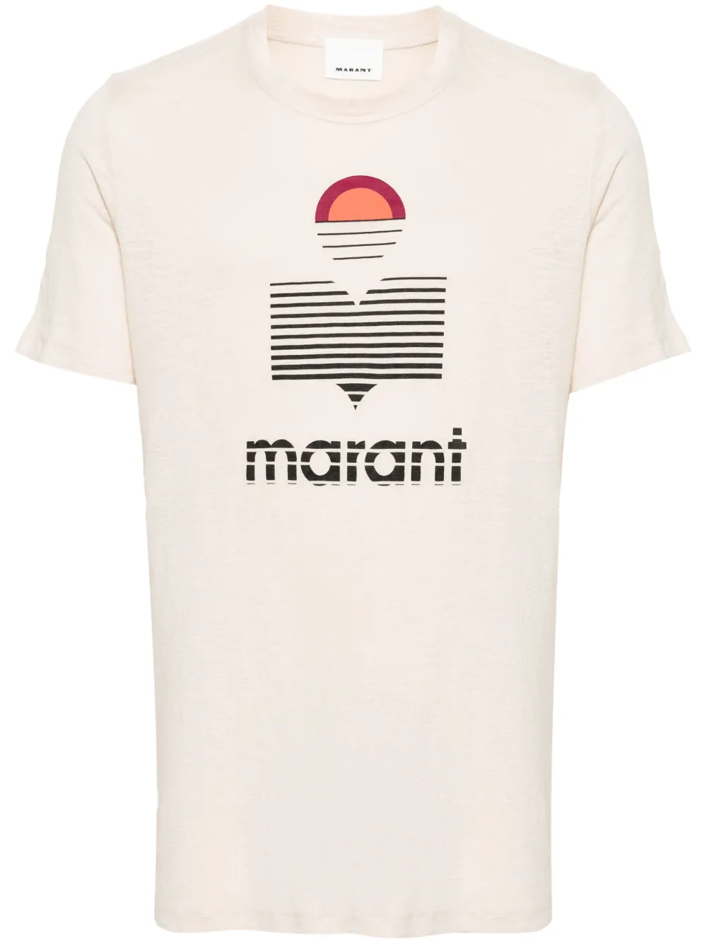 

Льняная футболка Karman MARANT, нейтральный