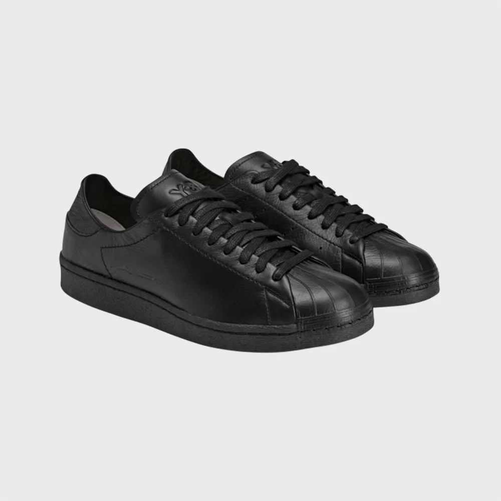 Мужские низкие кроссовки Superstar чёрные от Y-3