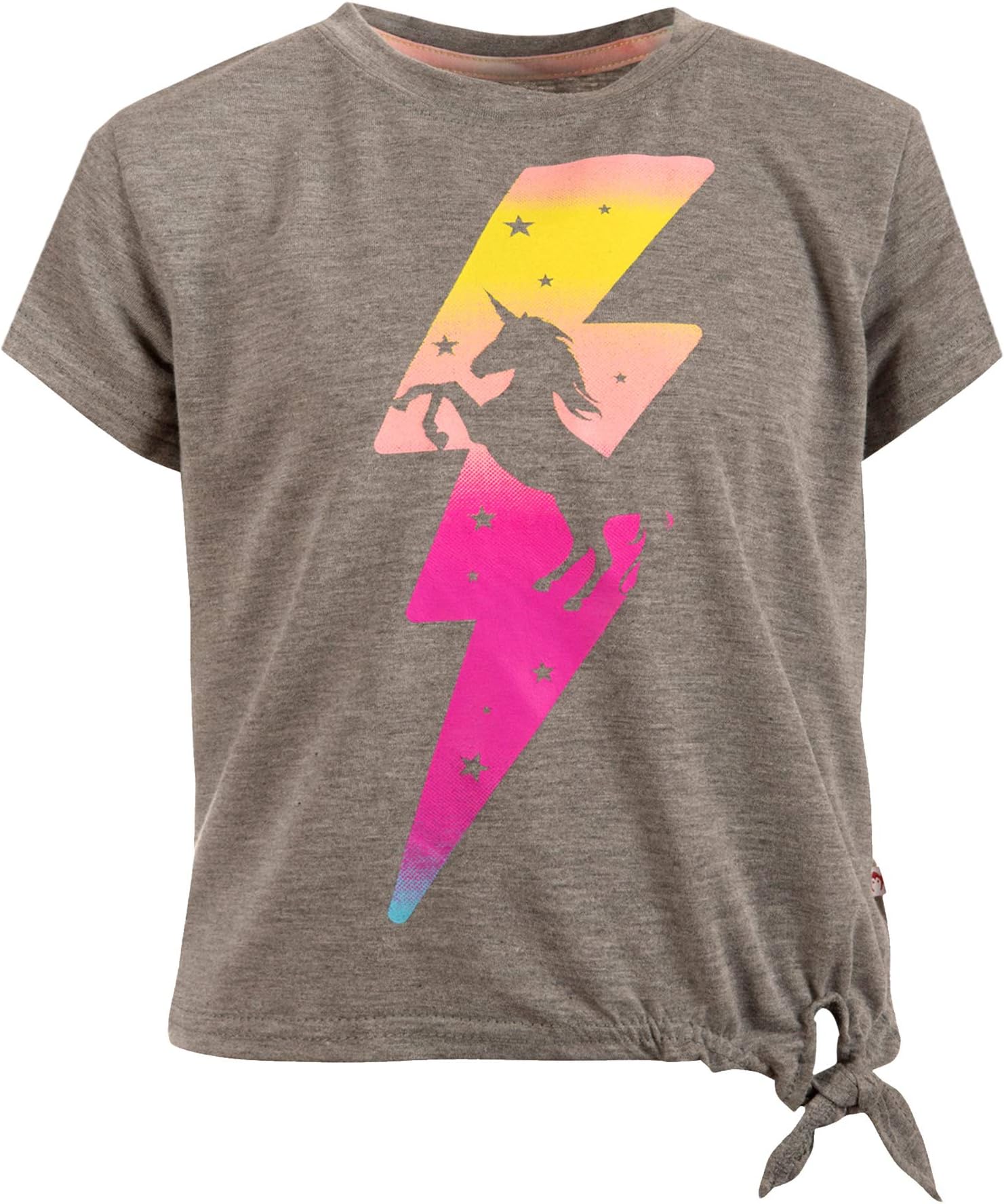 

Футболка Appaman Lightening Bolt w/ Unicorn Graphic Phing T-Shirt, угольный