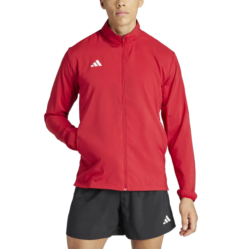Куртка спортивная adidas Adizero Essentials, красный — фото 3