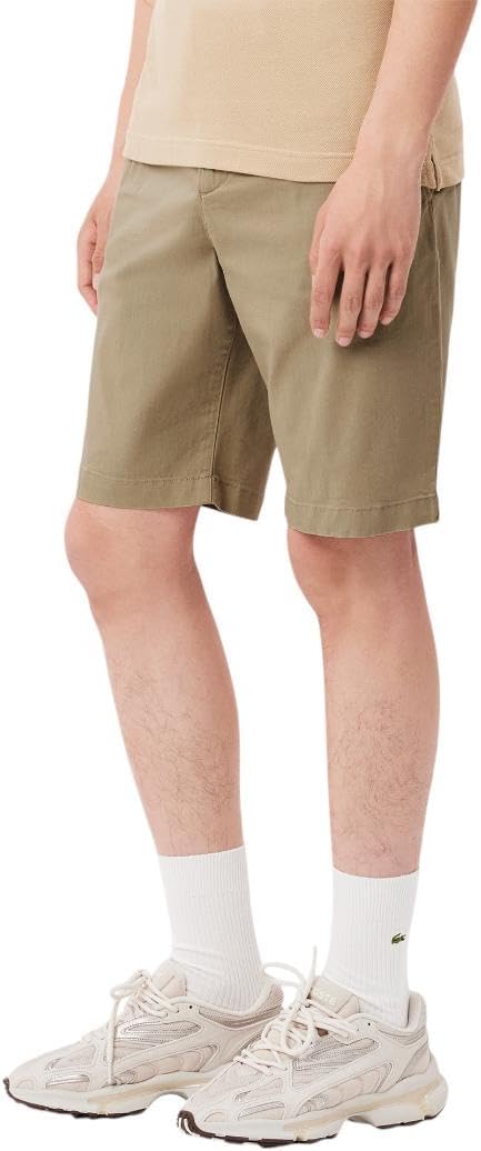 Lacoste мужские шорты чинос Slim Fit Stretch Cotton, Lion — фото 2