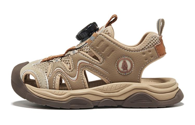 

Детские сандалии с противоскользящей амортизацией Kids' Hush Puppies, светло коричневый