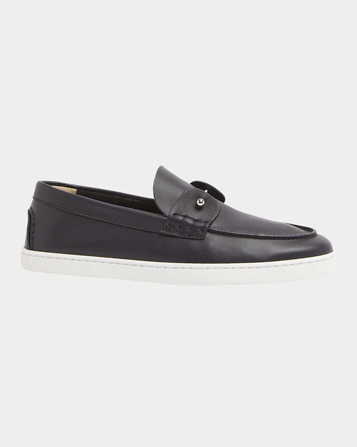 

Мужские кожаные лоферы Chambeliboat Christian Louboutin, черный