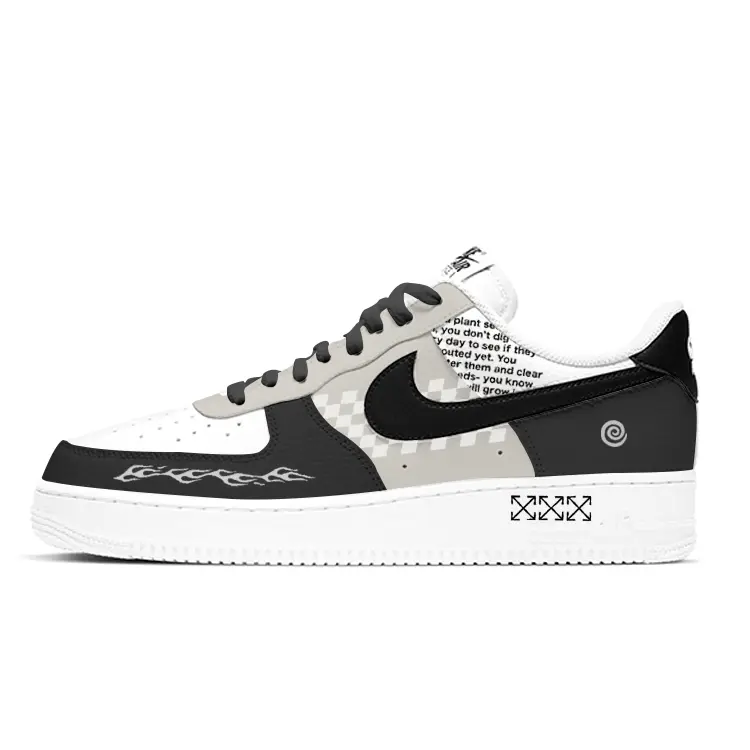 

Nike Кроссовки Air Force 1 с низким верхом для скейтборда, противоскользящие, износостойкие, мужские, белые