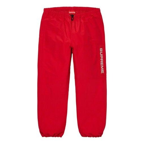 

Брюки fw19 week 2 heavy nylon pant casual pants red Supreme, красный
