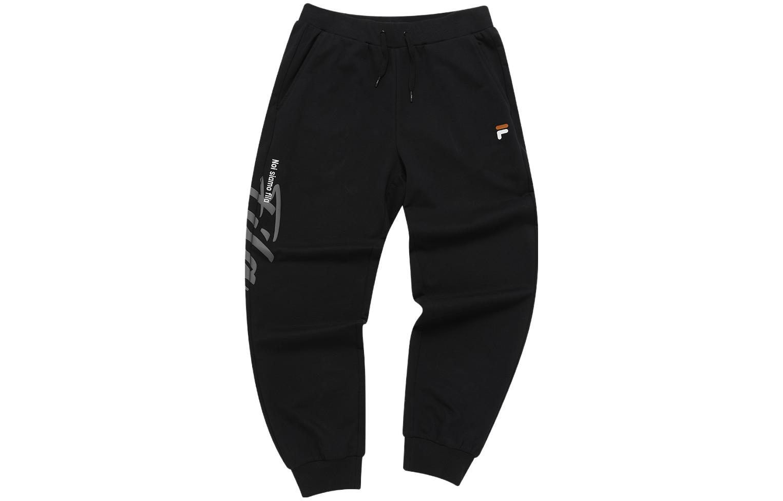 

FILA FUSION Трикотажные спортивные брюки TENNIS мужские, цвет черный