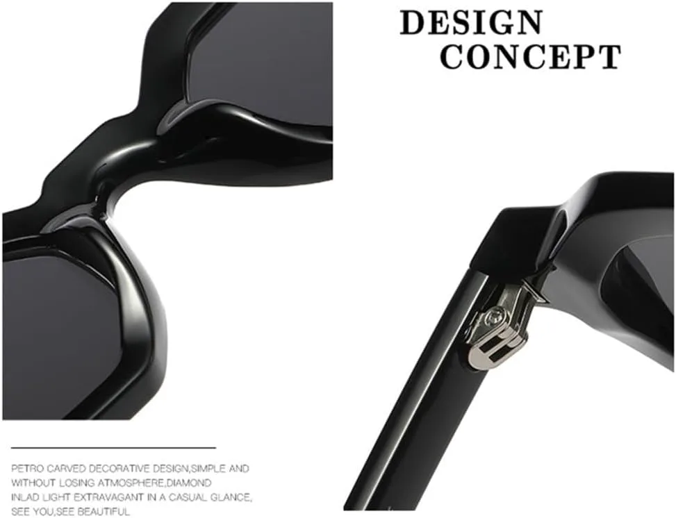 

Женские солнцезащитные очки Small Polygon в стиле ретро с заклепками, мужские солнцезащитные очки UV400 для занятий спортом на открытом воздухе VFDHN, 11