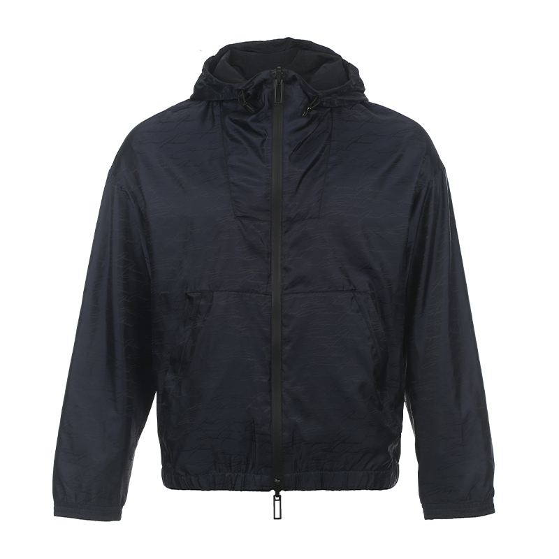 

EMPORIO ARMANI Толстовка с капюшоном и принтом логотипа, Dark Blue
