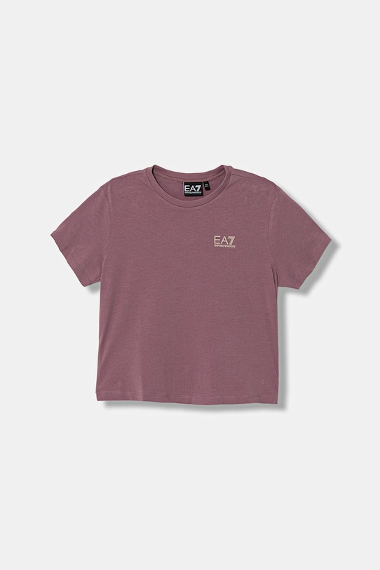 

Детская футболка Ea7 Emporio Armani, розовый