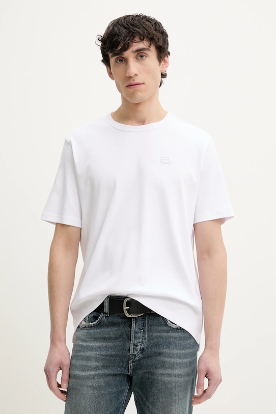 

Футболка T-ADJUST-SLITS-R17 с разрезами Diesel, белый