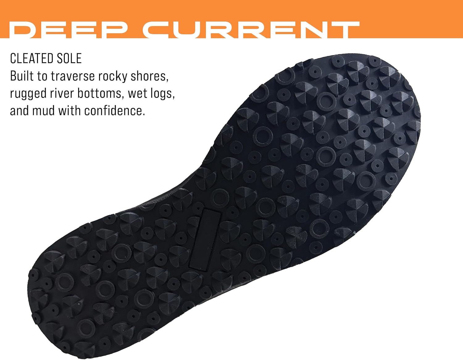 Водонепроницаемые сапоги для рыбалки FROGG TOGGS Men's Deep Current с шипованной или войлочной подошвой, 12 Cleated — фото 3
