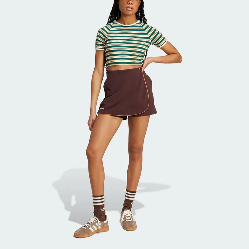 Adidas Originals Юбка-шорты '80s 'Shadow Brown' — фото 4