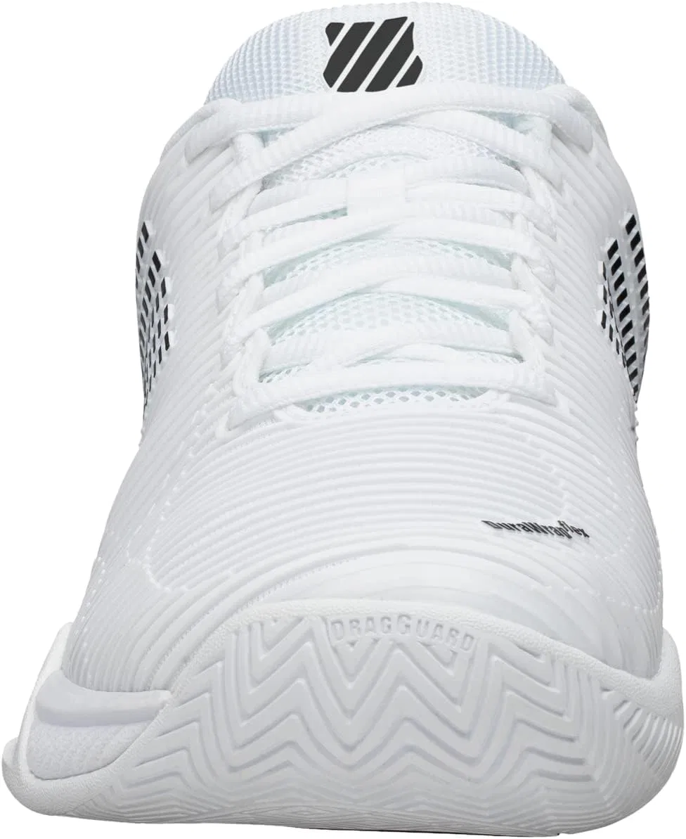 Кроссовки для тенниса K-Swiss Hypercourt Express 2, White/Black — фото 4