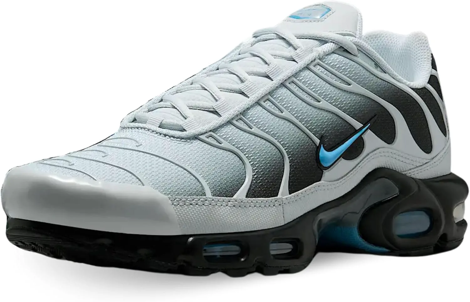 Мужские кроссовки Nike Air Max Plus, платиновый/серый/черный/синий