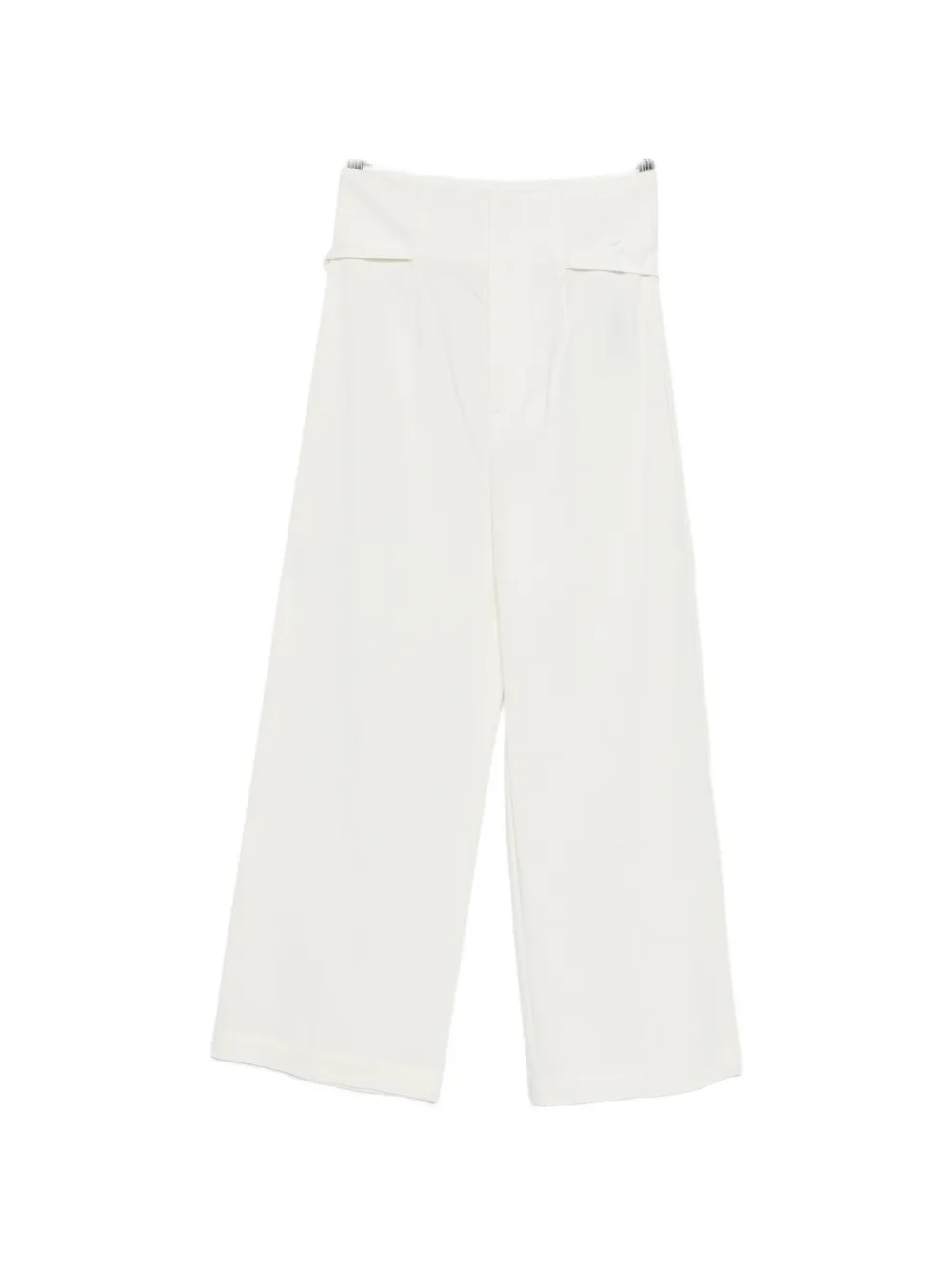 

Брюки с титановой отделкой Erika Cavallini, белый