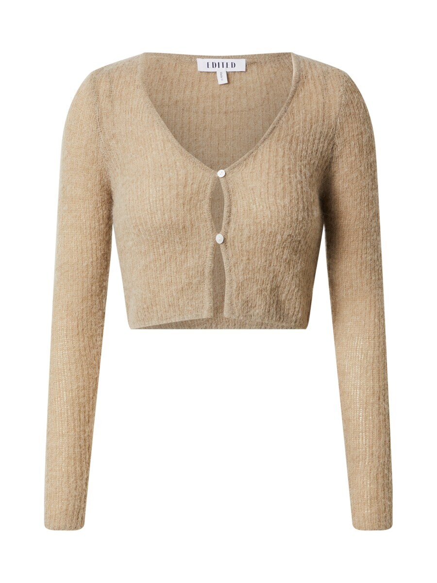 

Вязаный кардиган EDITED Knit Cardigan, цвет beige/brown