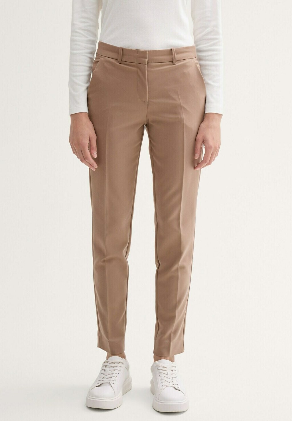 

Чиносы MIA SLIM TOM TAILOR, серо-коричневый