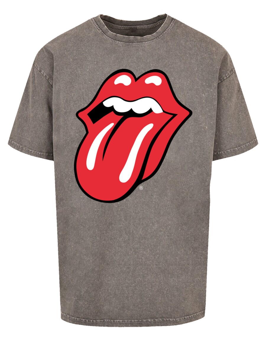 

Рубашка F4NT4STIC The Rolling Stones Classic Tongue, темно-серый