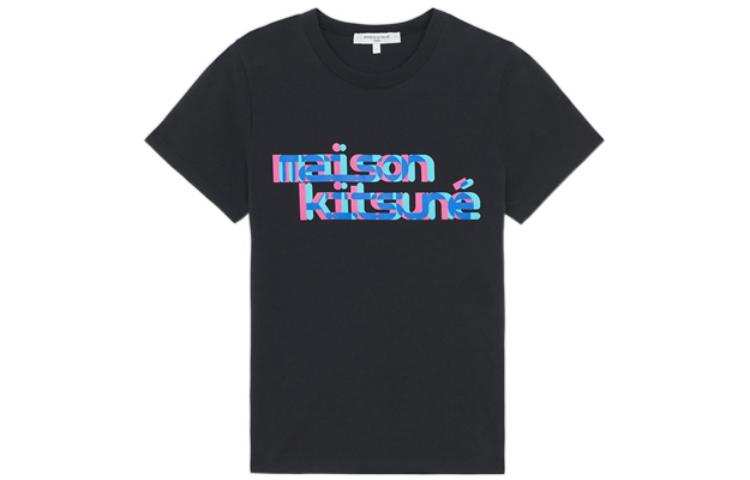 

Maison Kitsune Футболка женская черная