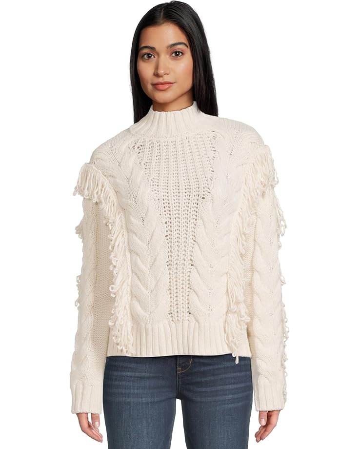 

Свитер Sanctuary Crafted Fringe Sweater, цвет Chalk