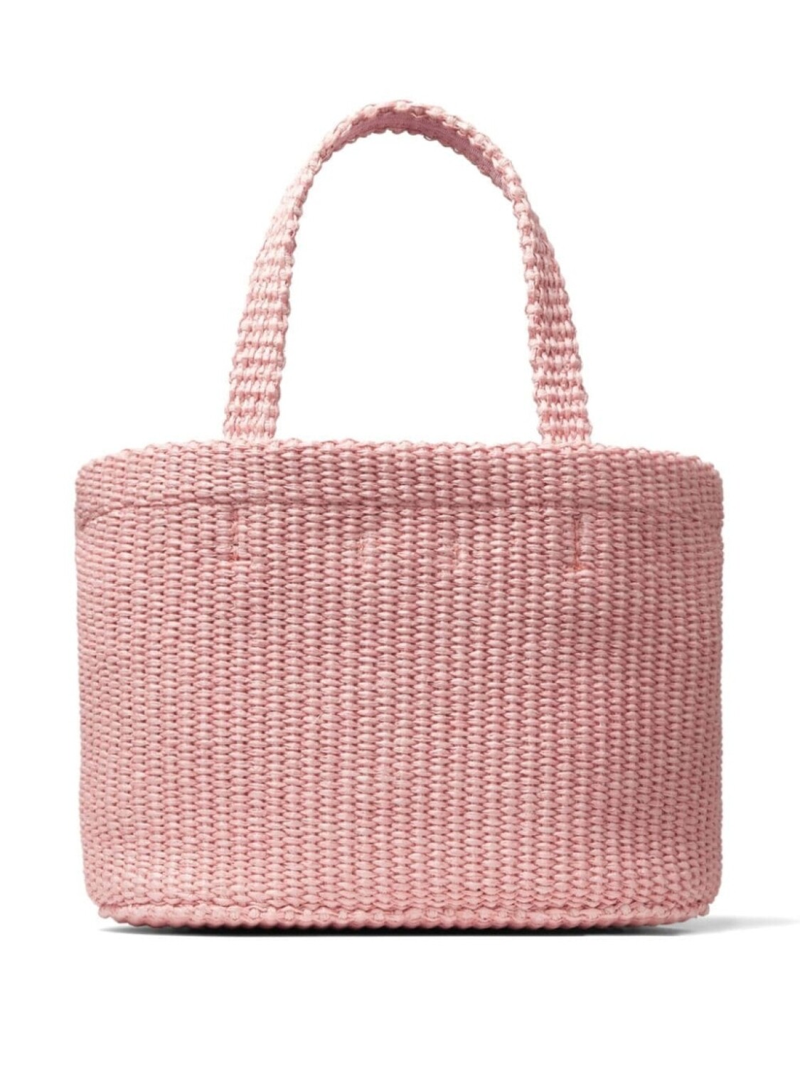 

Пляжная мини-сумка Jimmy Choo с вышитым логотипом, розовый
