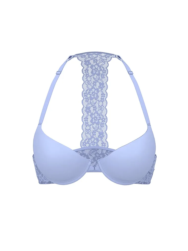 Бюстгальтер Victoria'S Secret Sexy Tee Smooth Lacie Lightly Lined Front-Close Demi, сиреневый — фото 3
