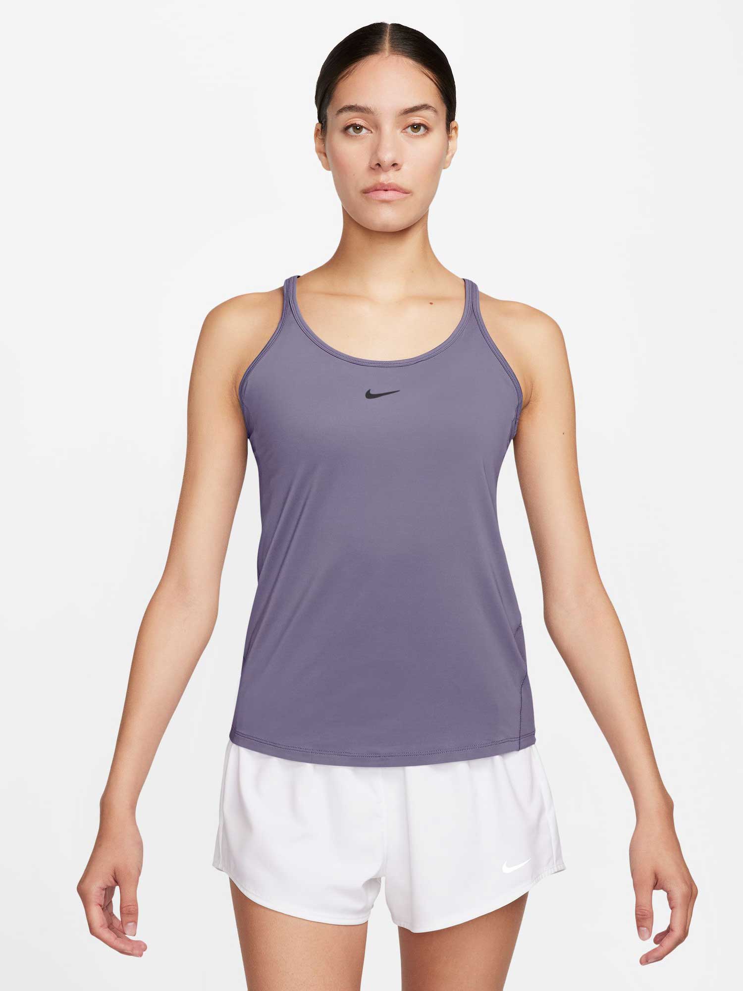 

Майка Nike W NK ONE CLASSIC DF STRPY TANK, синий