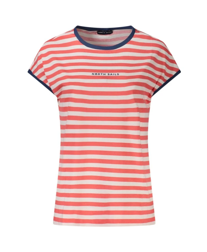 

Полосатая футболка без рукавов с тисненым логотипом North Sails, мультиколор
