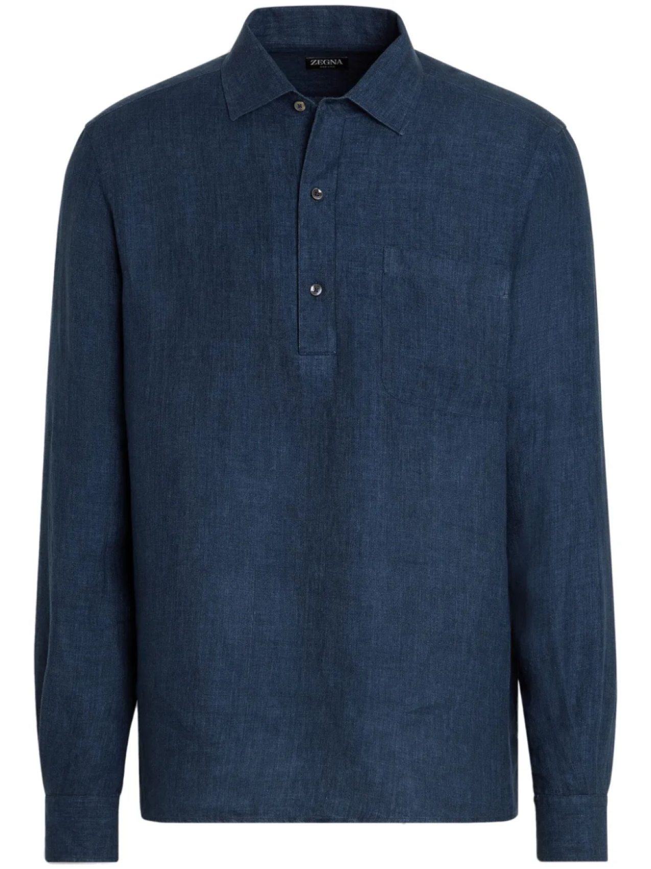 

Рубашка Oasi Lino Zegna, синий