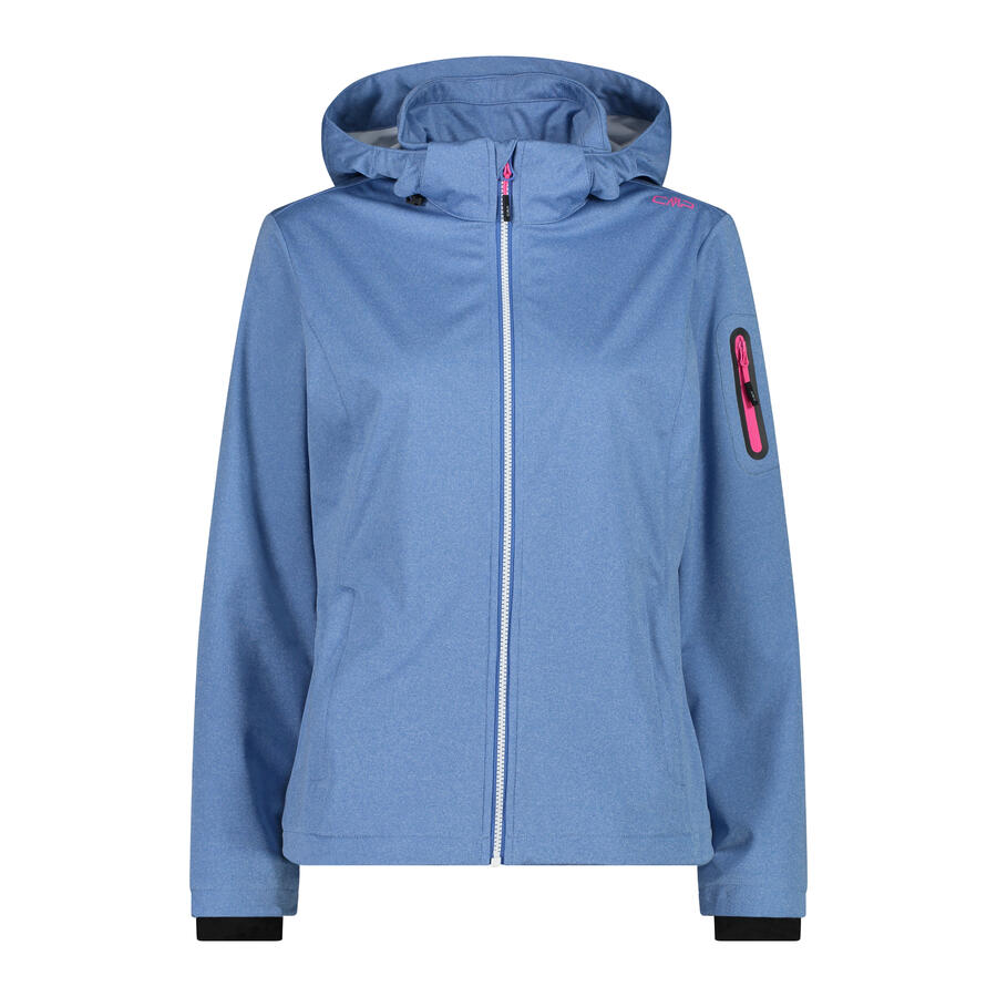 

Куртка софтшелл CMP ЖЕНСКАЯ КУРТКА С КАПЮШОНОМ-МОЛНИЕЙ