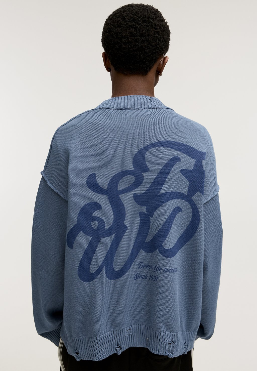 

Джемпер STWD STARS PULL&BEAR, синий