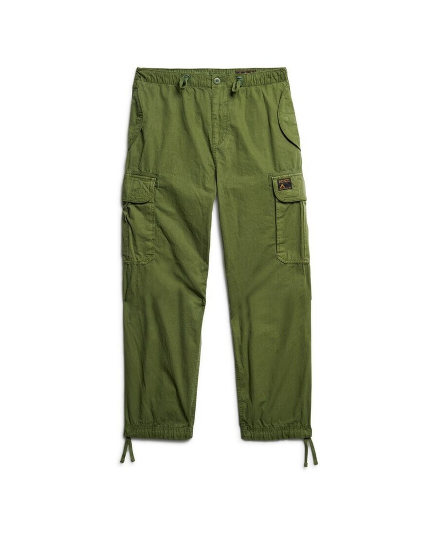 

Брюки Superdry Loose fit Cargo Pants, зеленый
