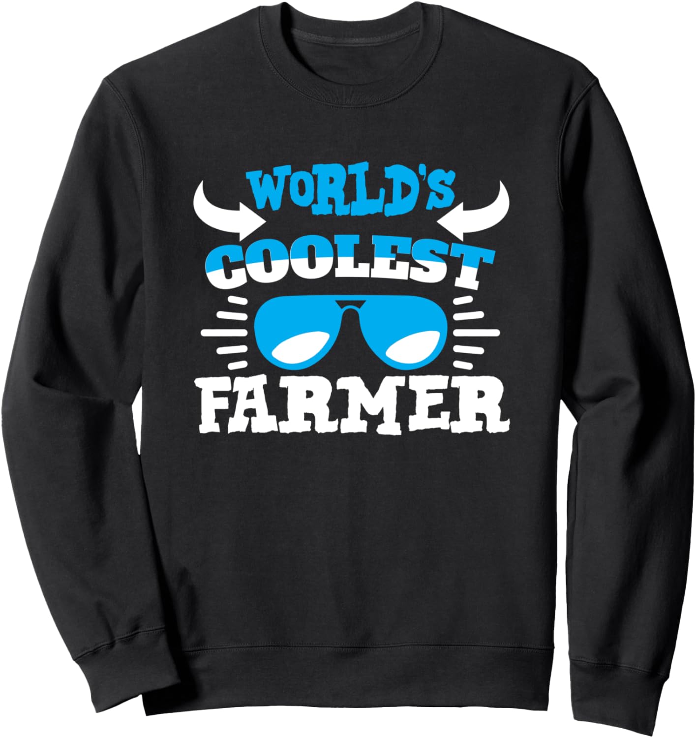 

Самая крутая в мире толстовка фермера Awesome World´S Coolest Farmer Clothing, черный