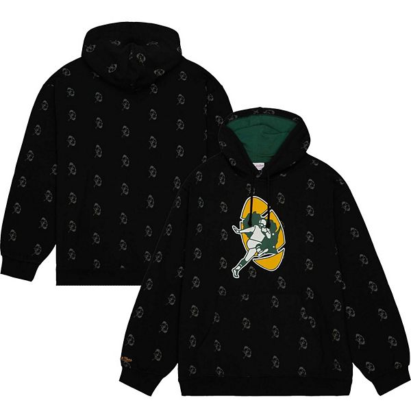 

Мужской худи с принтом Green Bay Packers Mitchell & Ness, Зеленый, Мужской худи с принтом Green Bay Packers Mitchell & Ness
