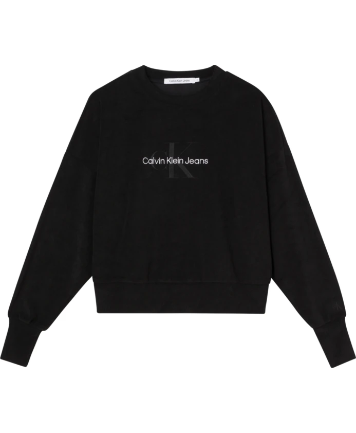 

Толстовка с круглым вырезом Calvin Klein Jeans, черный