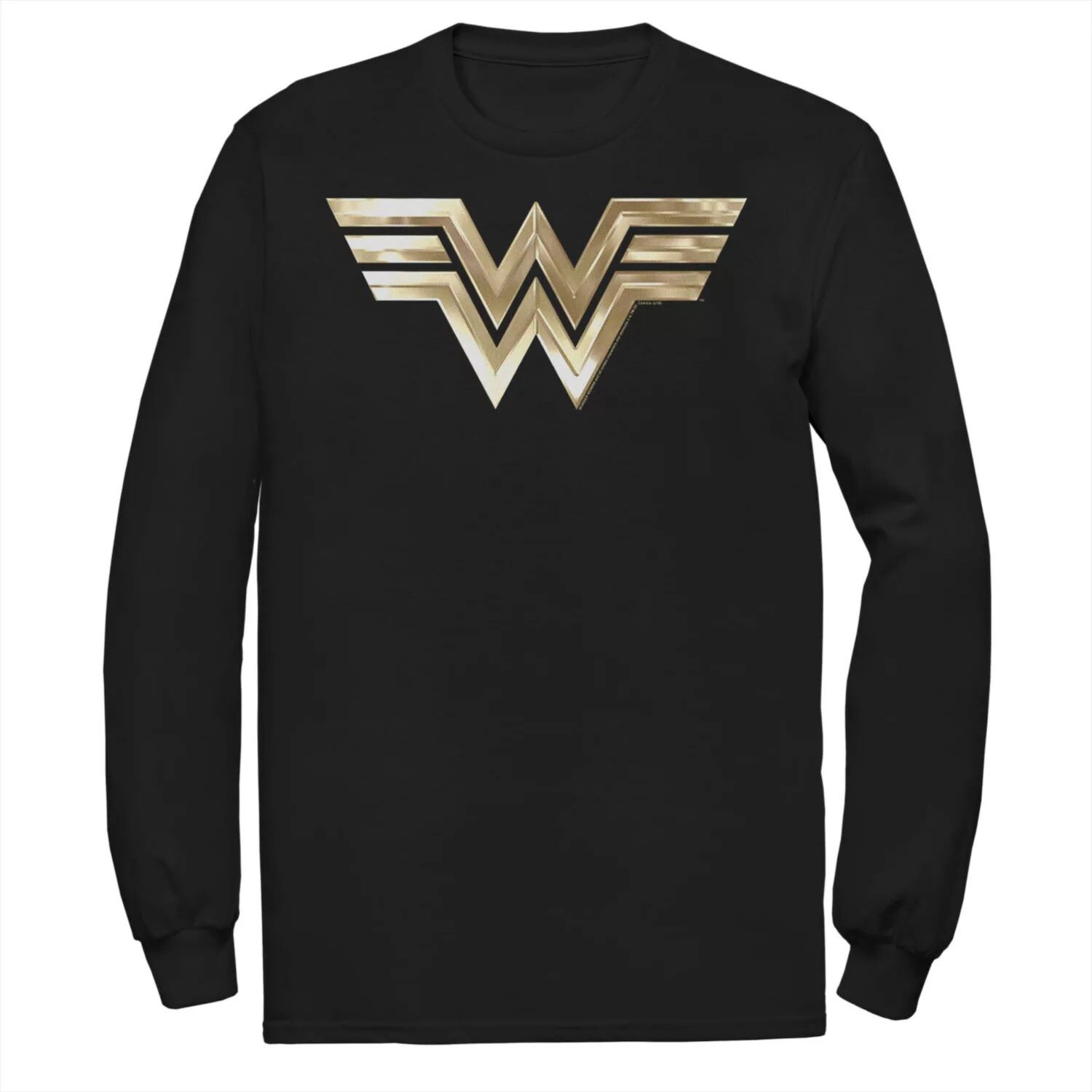 

Мужская футболка с металлическим логотипом DC Comics Wonder Woman