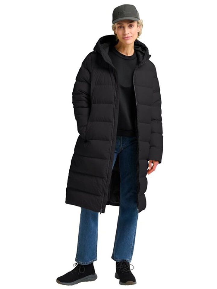 

Jack Wolfskin Пуховое пальто "Замороженное место" черного цвета