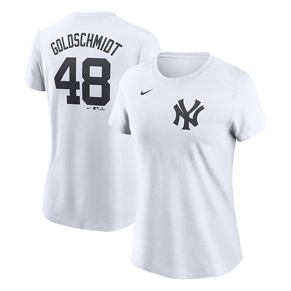 Футболка New York Yankees с именем и номером Paul Goldschmidt Nike — фото 2