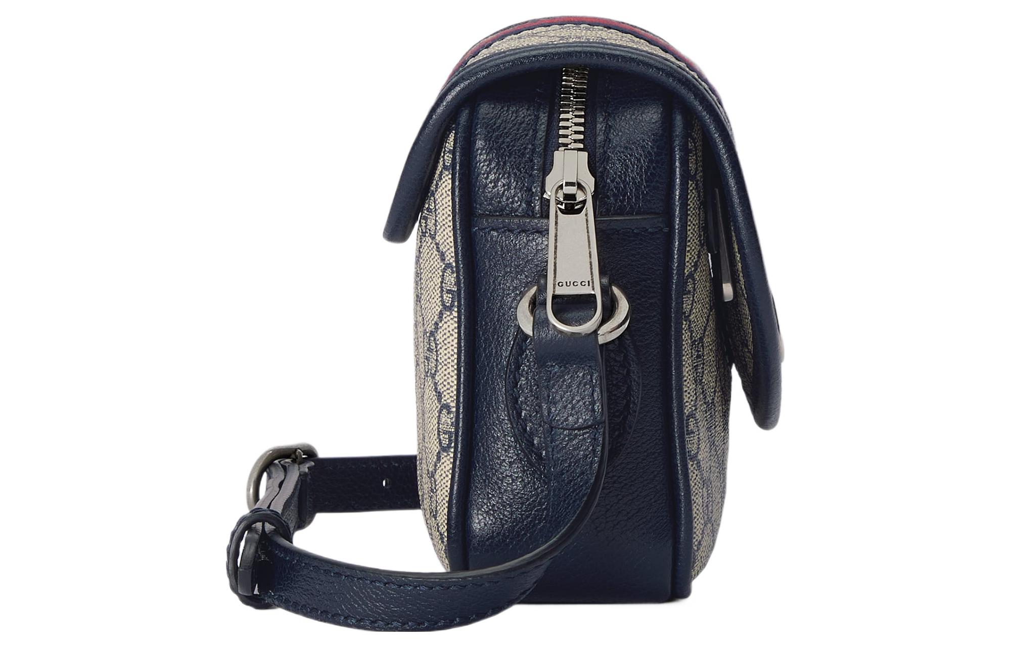 Женская сумка-мессенджер Gucci Ophidia Mini — фото 3