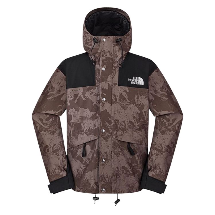 

Куртка-ветровка ICON FW25 для мужчин THE NORTH FACE, e8x/коричневый/cosmic черный