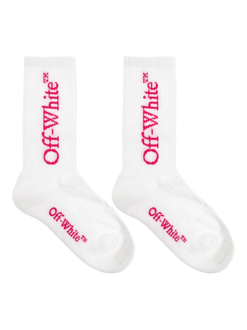 

Носки с логотипом OFF-WHITE, белый