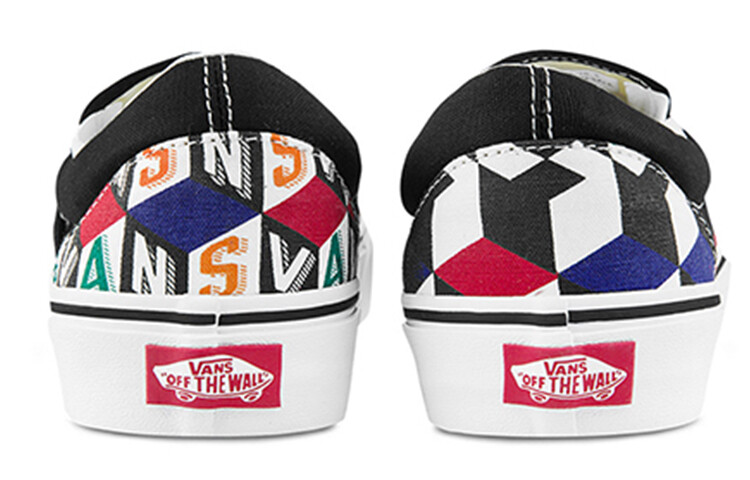 Кроссовки Vans Slip-On "Checker Cube" Sneakers — фото 4
