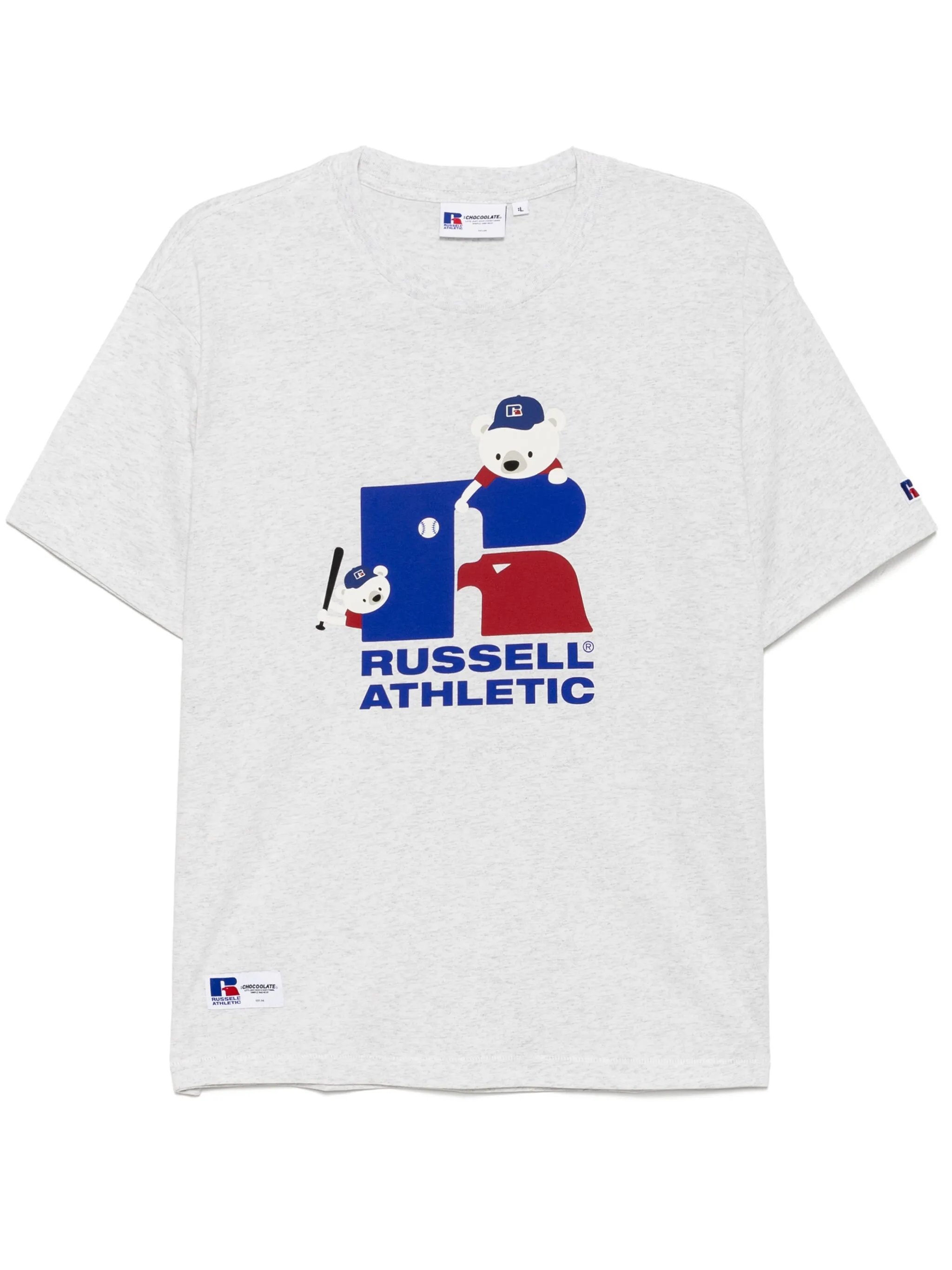 

Футболка с логотипом Chocoolate, серый