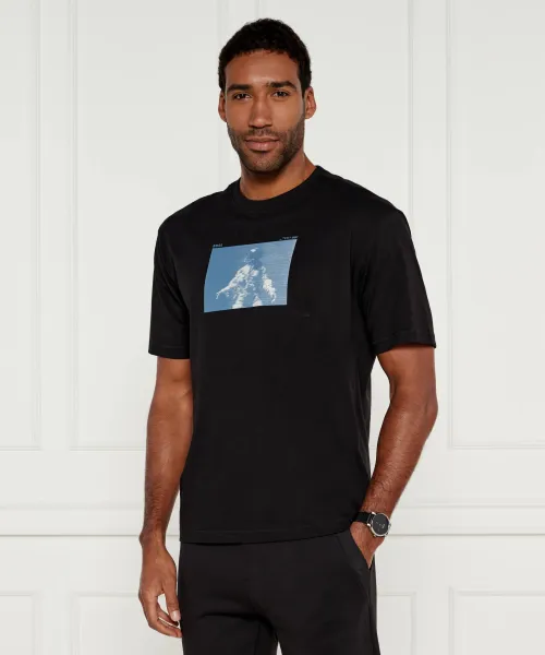 

Футболка астронавта Relaxed fit Boss Orange, черный