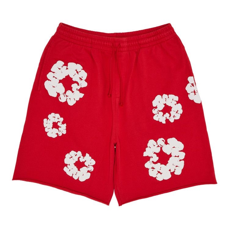 

Спортивные шорты Denim Tears Cotton Wreath Sweatshorts, Red