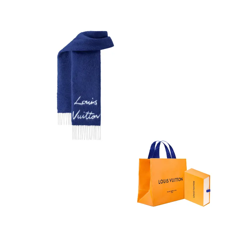 

Шарф LOUIS VUITTON, синий